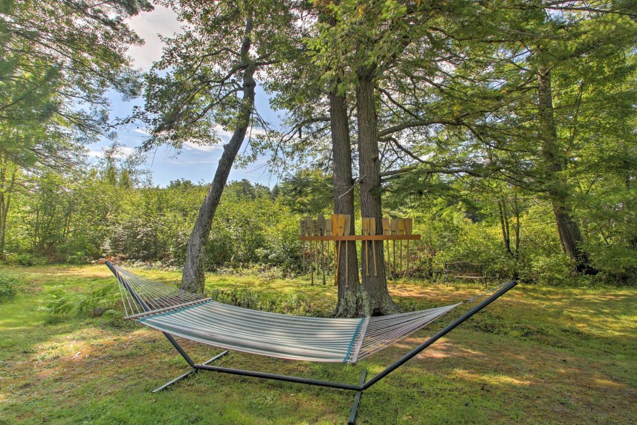 Family Cabin With Beach Access On Panther Pond Raymond Exterior photo